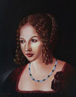 Bildnis einer Venezianerin nach A. Dürer, Dr. Astrid Markus-Erb